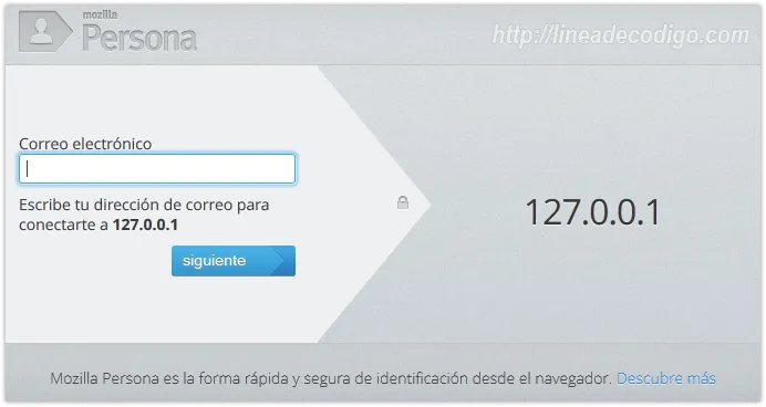 Login con Mozilla Persona